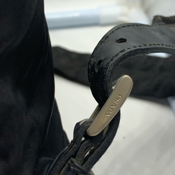 Prada authentic black nylon travel duffel backpack - Picture 15 of 16